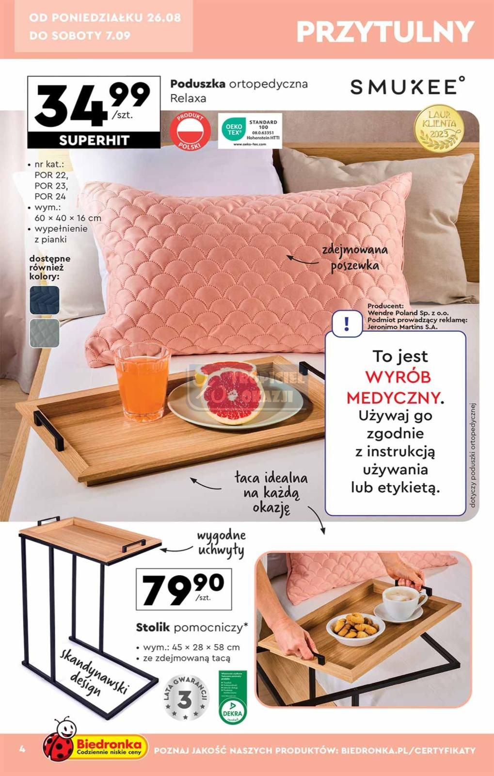 Gazetka promocyjna Biedronka str. 4