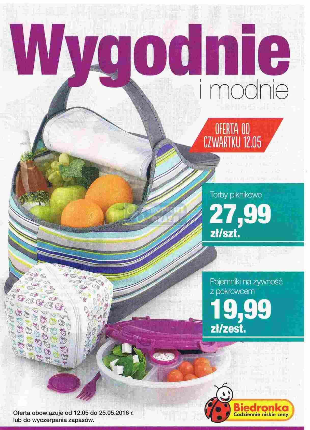 Gazetka promocyjna Biedronka str. 1