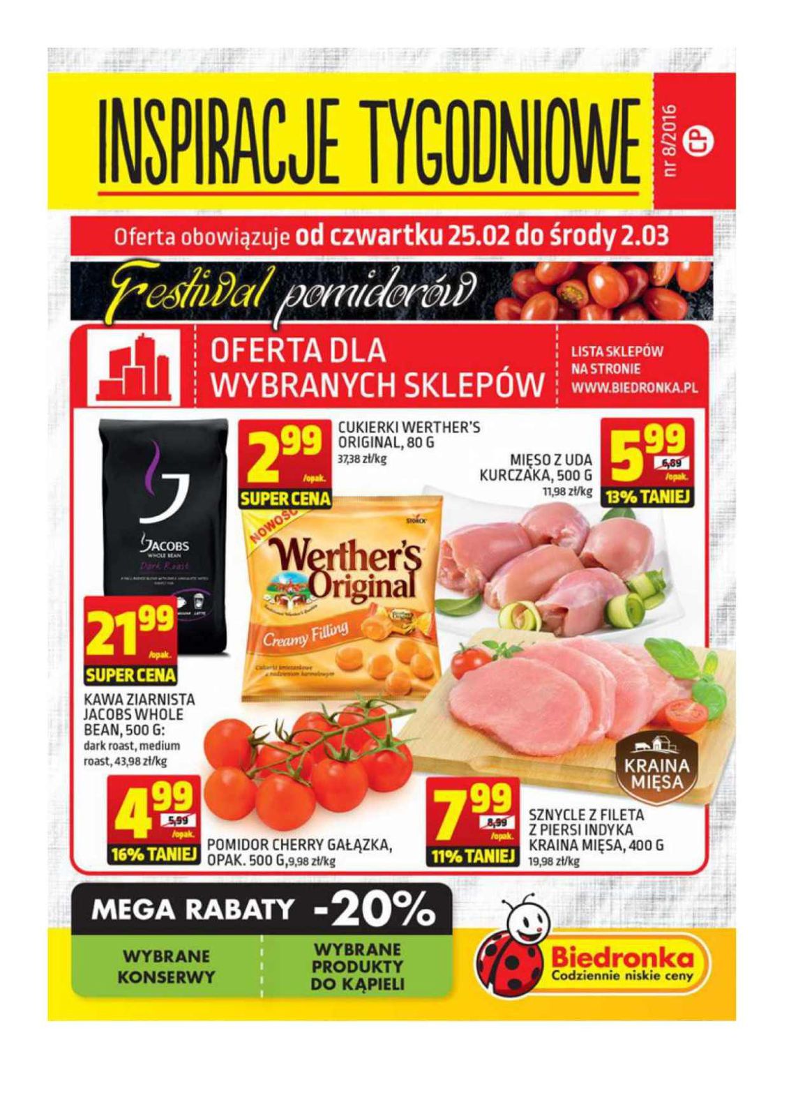 Gazetka promocyjna Biedronka str. 1