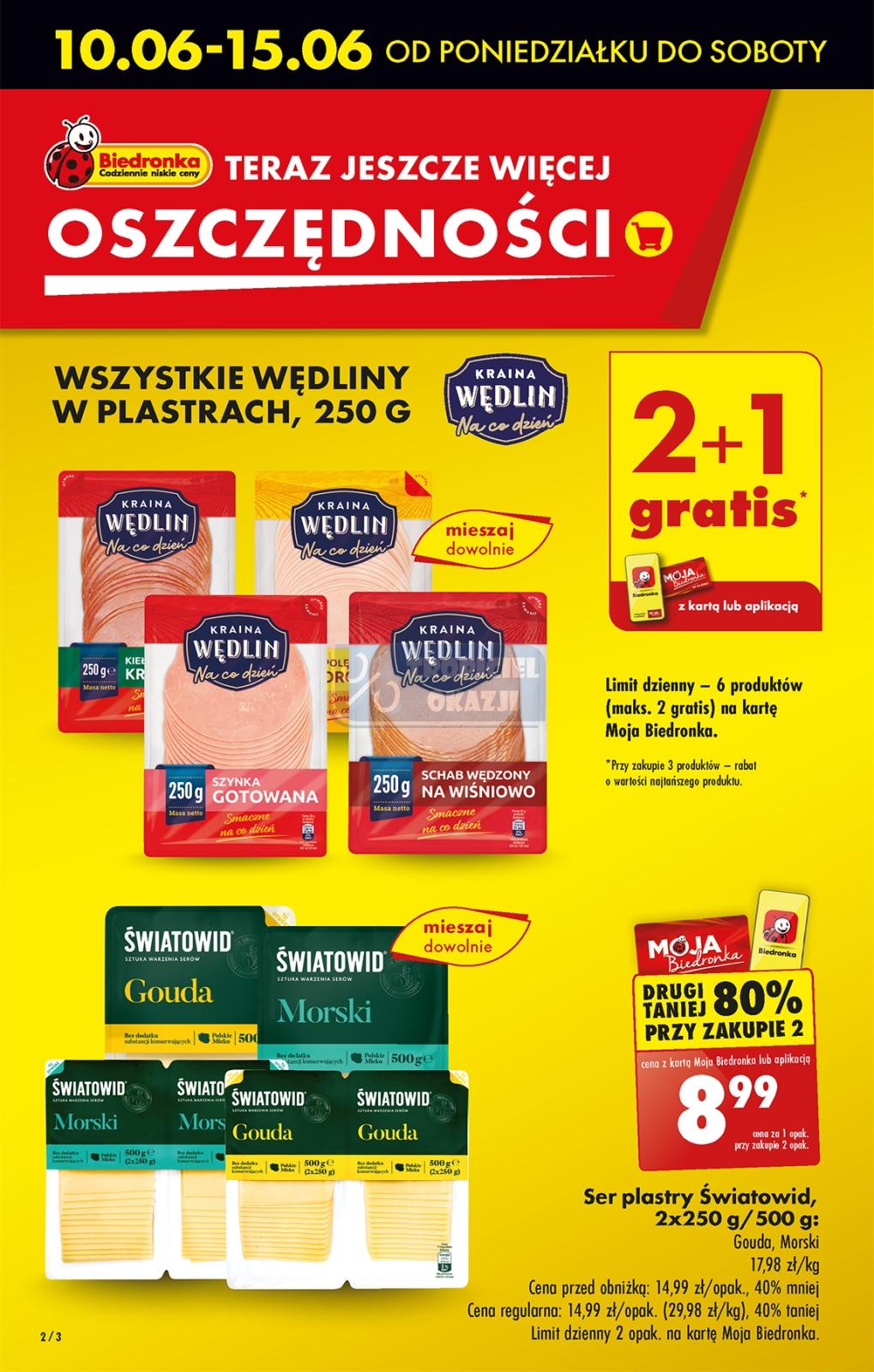 Gazetka promocyjna Biedronka str. 2