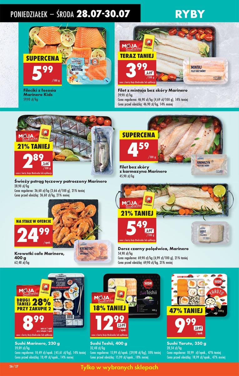 Gazetka promocyjna Biedronka str. 26