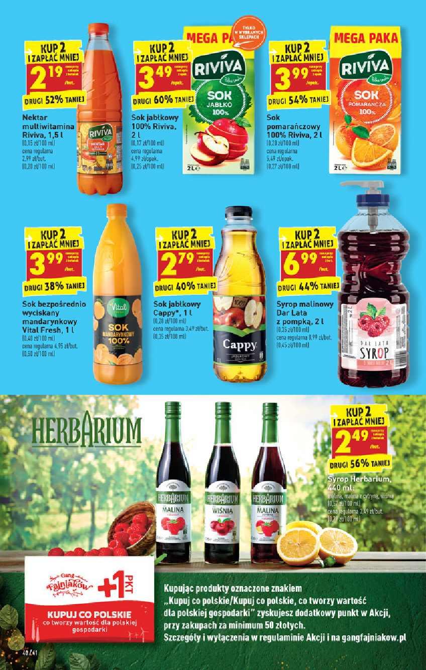 Gazetka promocyjna Biedronka str. 40