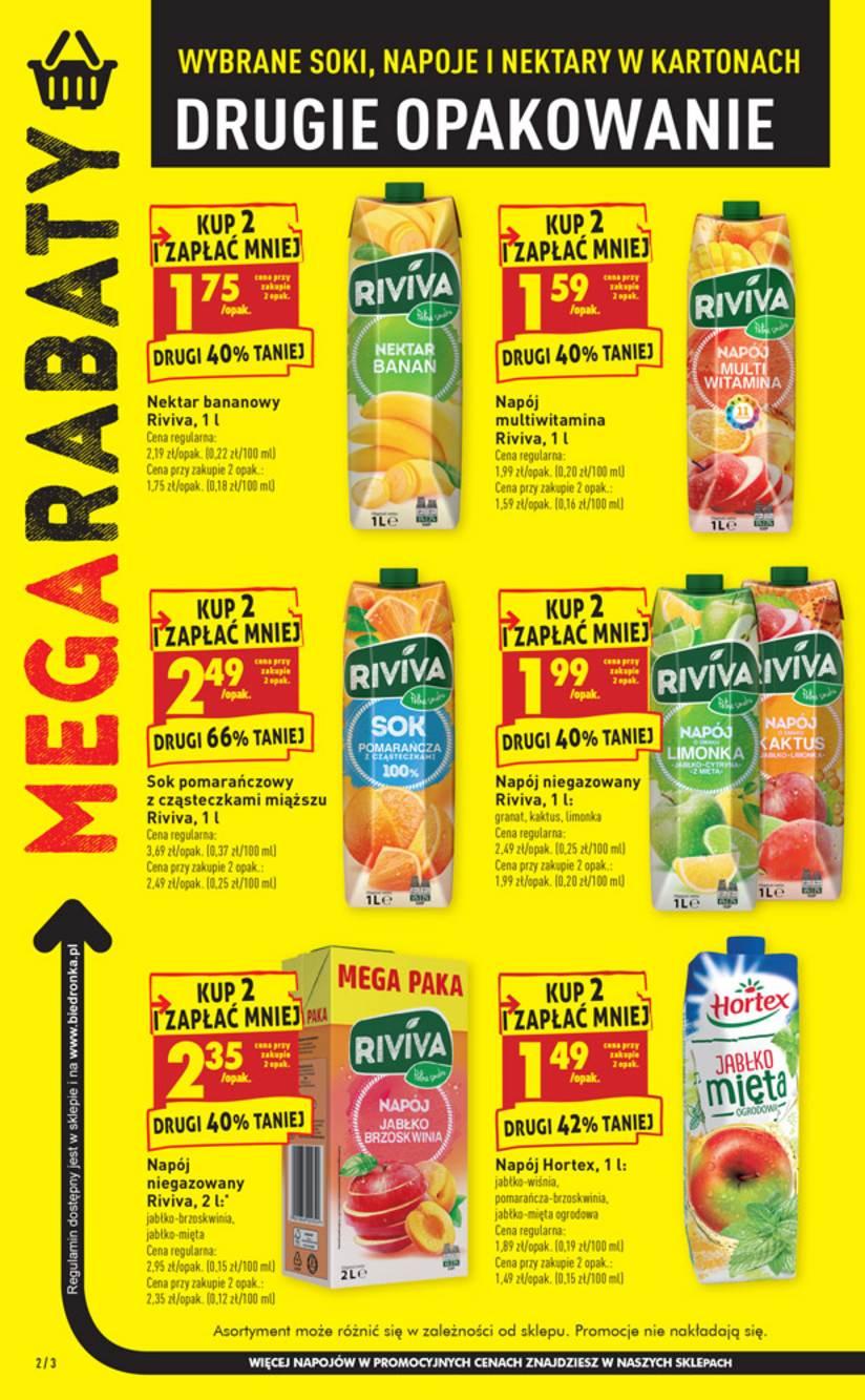 Gazetka promocyjna Biedronka str. 2