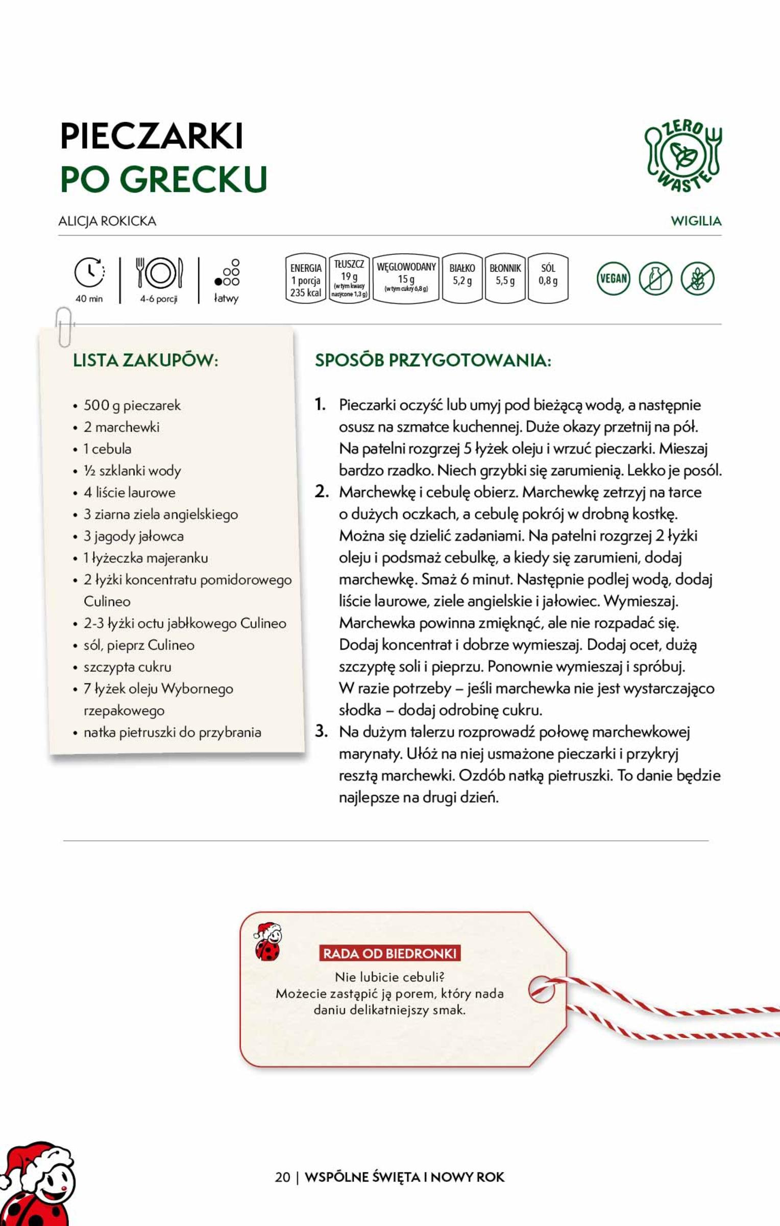 Gazetka promocyjna Biedronka str. 20