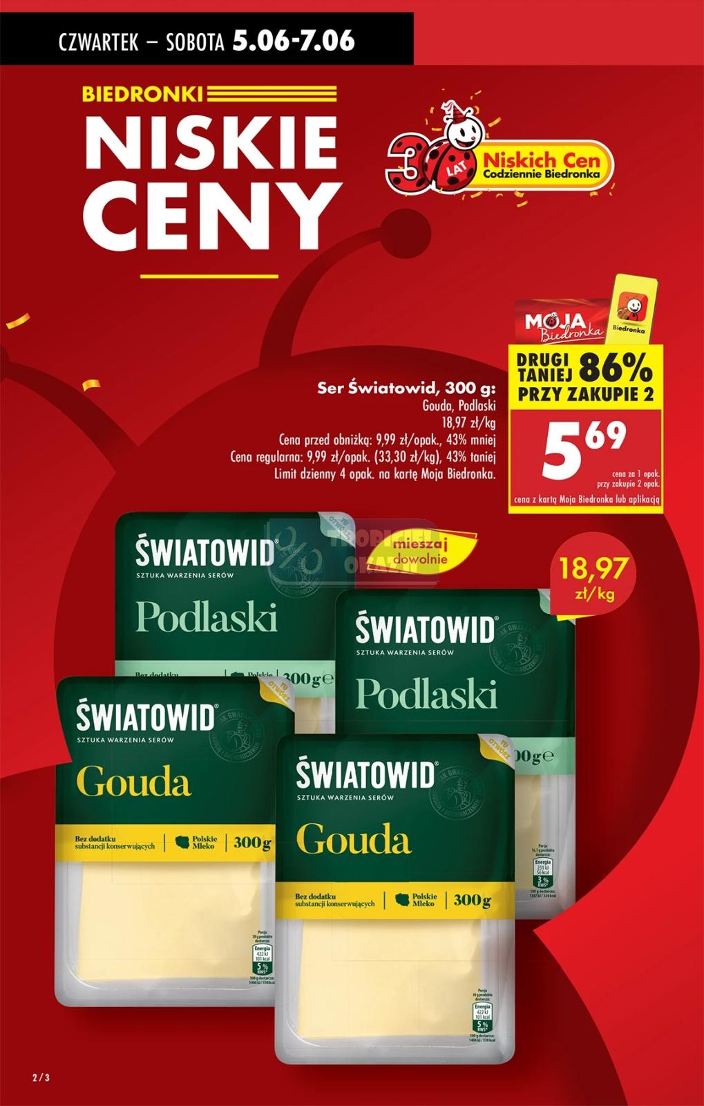 Gazetka promocyjna Biedronka str. 2