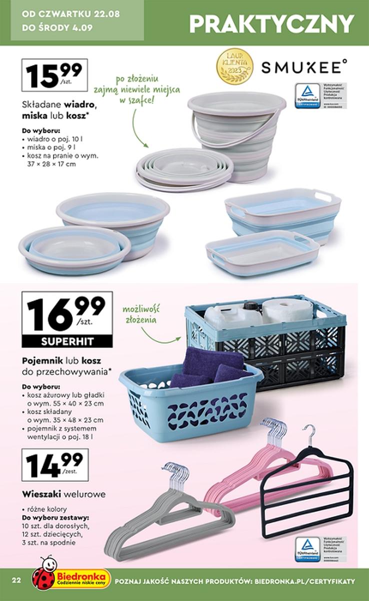 Gazetka promocyjna Biedronka str. 22