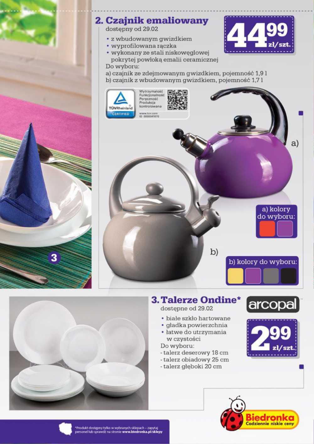 Gazetka promocyjna Biedronka str. 3