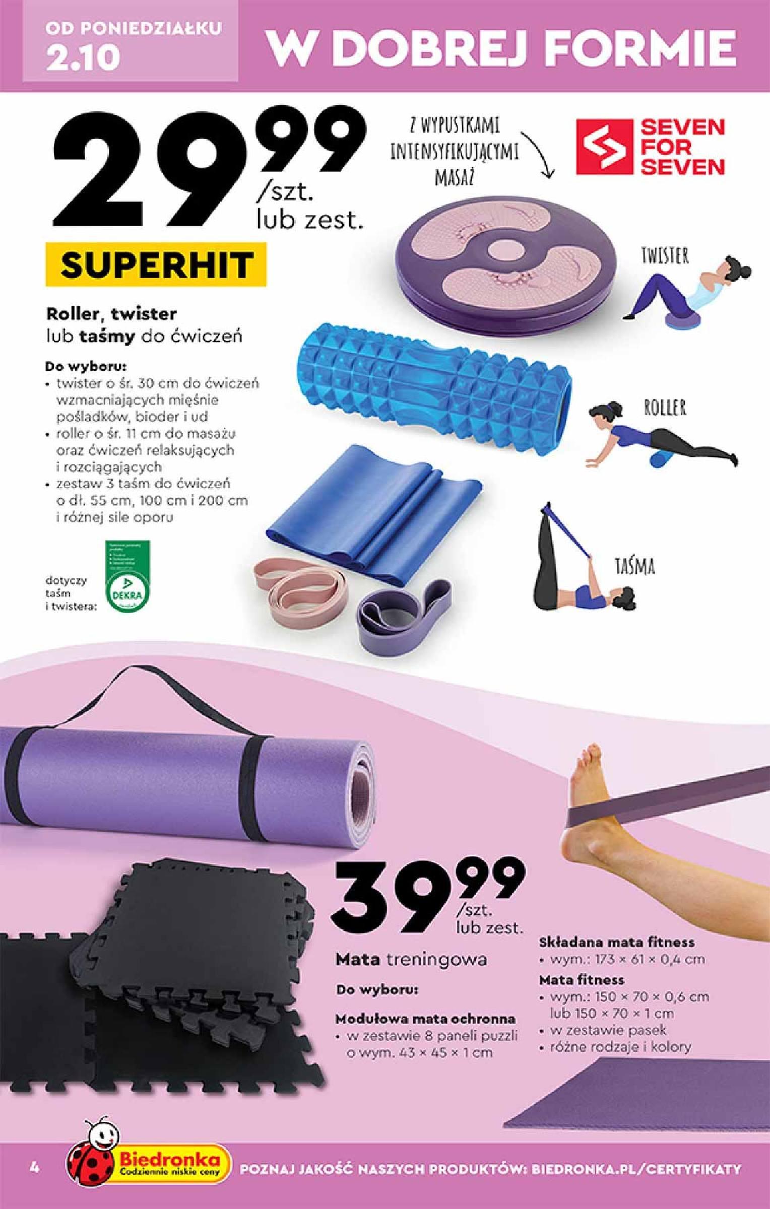 Gazetka promocyjna Biedronka str. 4