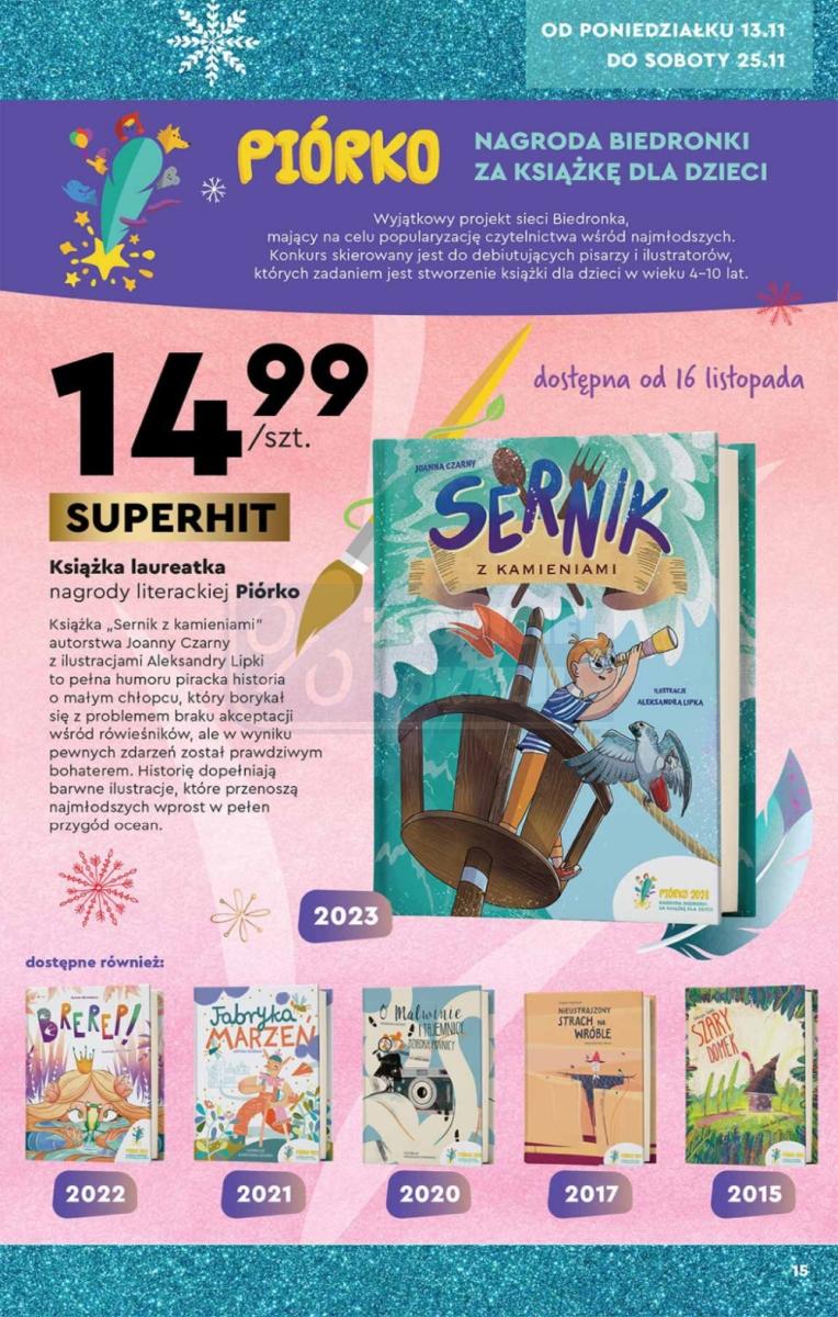 Gazetka promocyjna Biedronka str. 15