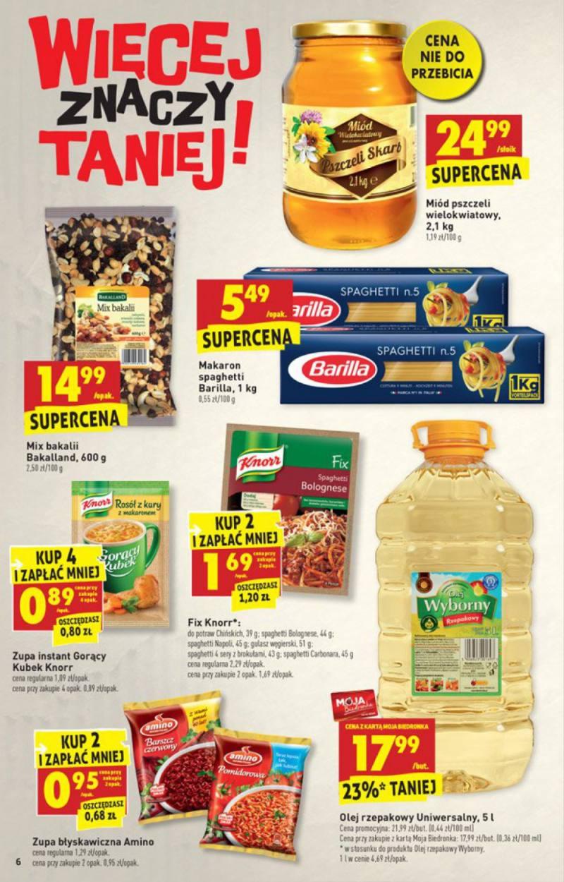 Gazetka promocyjna Biedronka str. 6