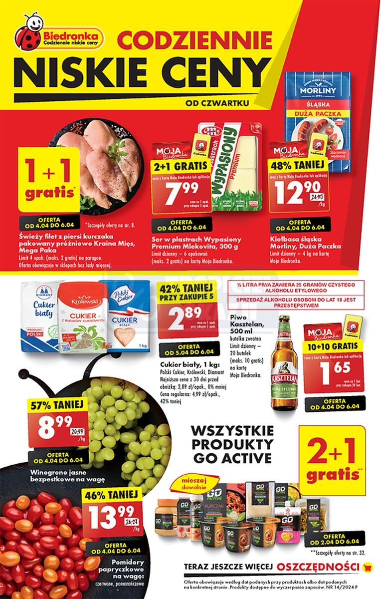 Gazetka promocyjna Biedronka str. 1