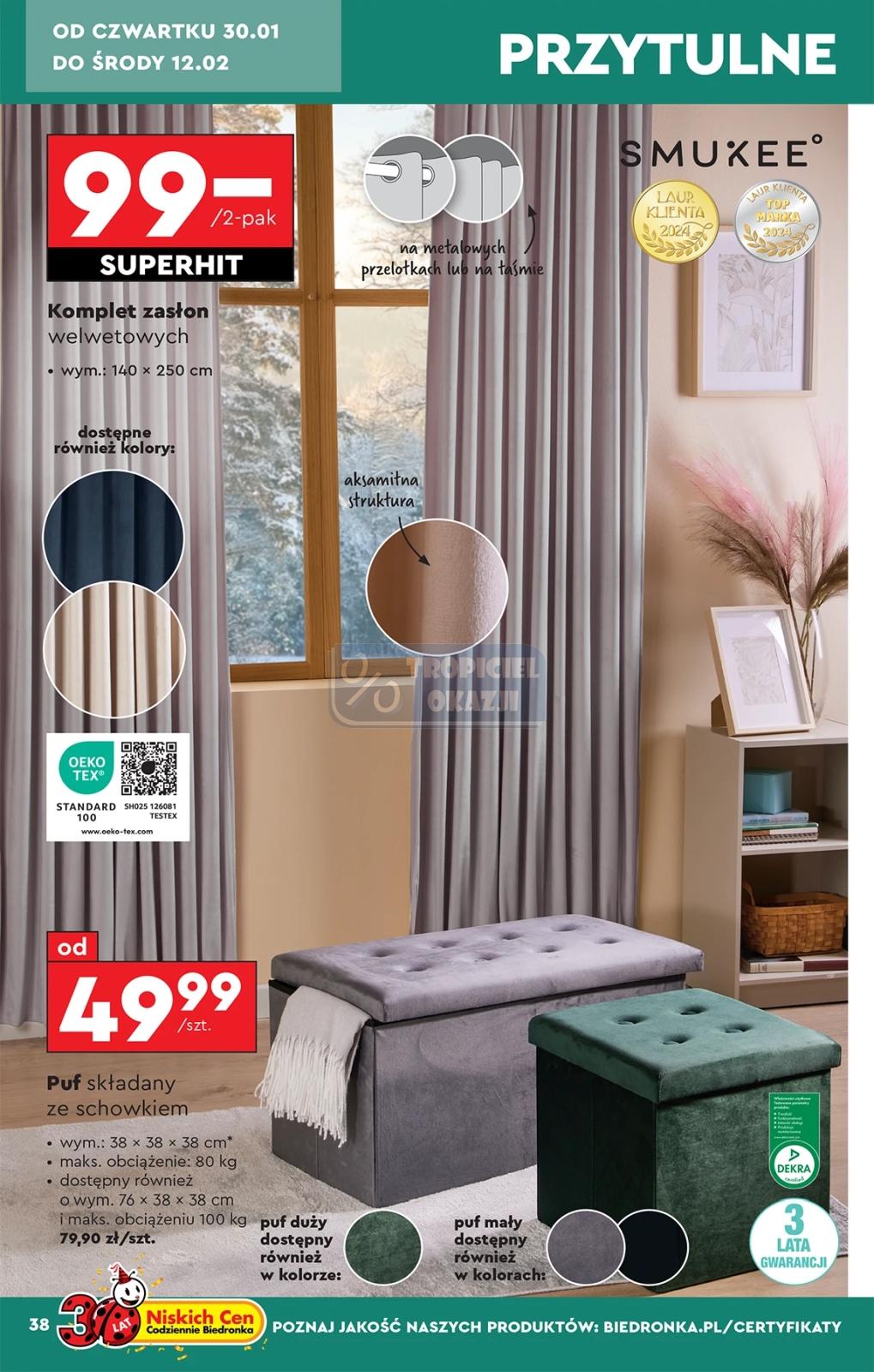 Gazetka promocyjna Biedronka str. 38