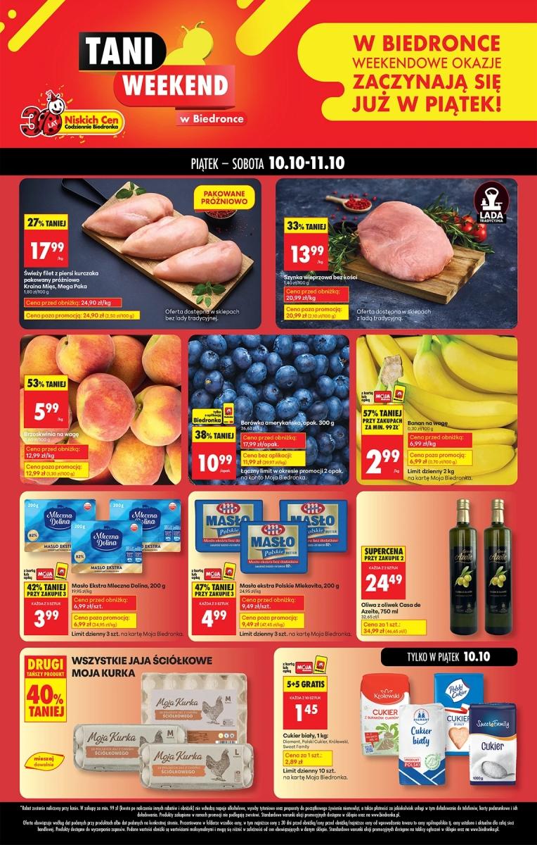 Gazetka promocyjna Biedronka str. 1