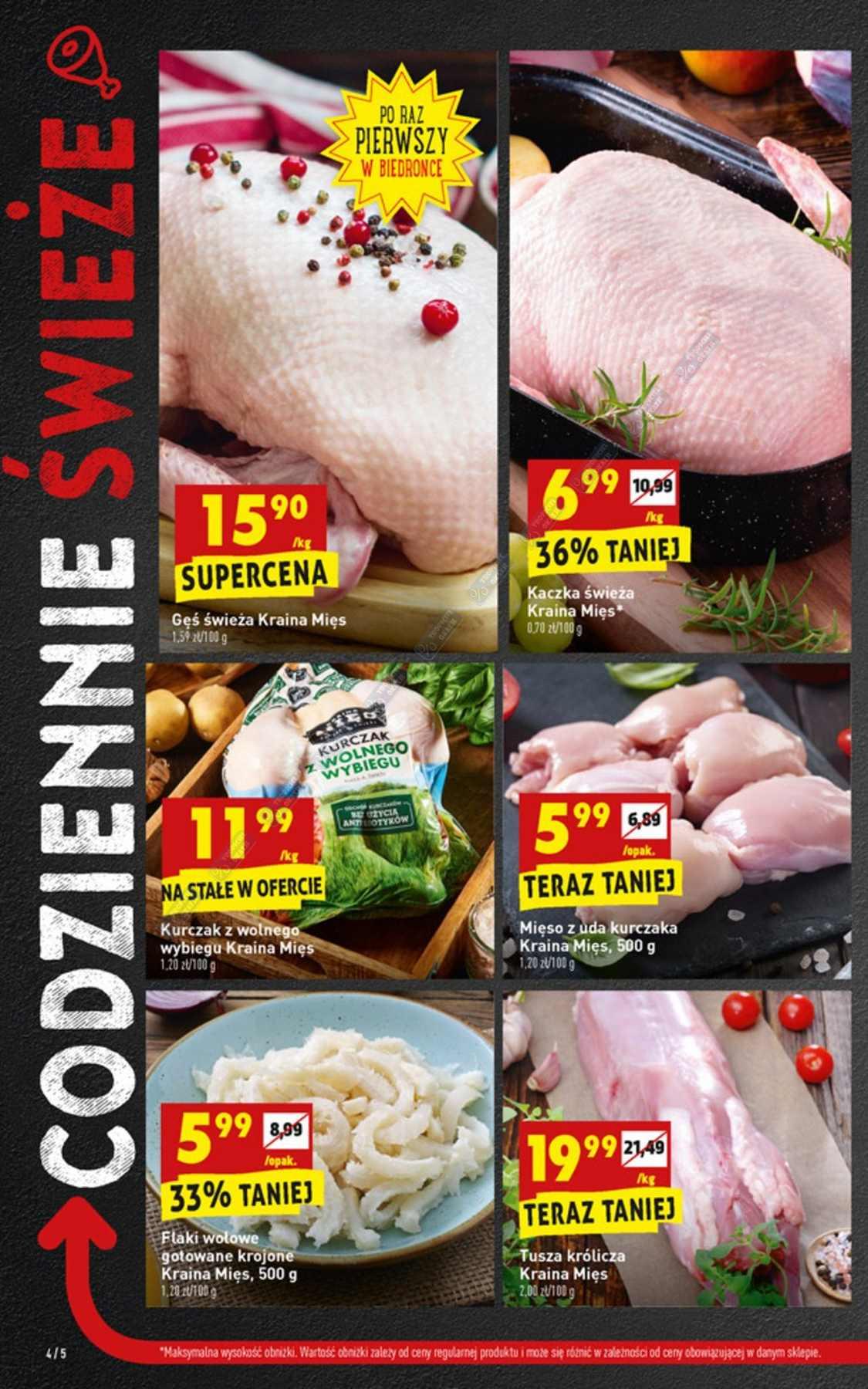 Gazetka promocyjna Biedronka str. 4
