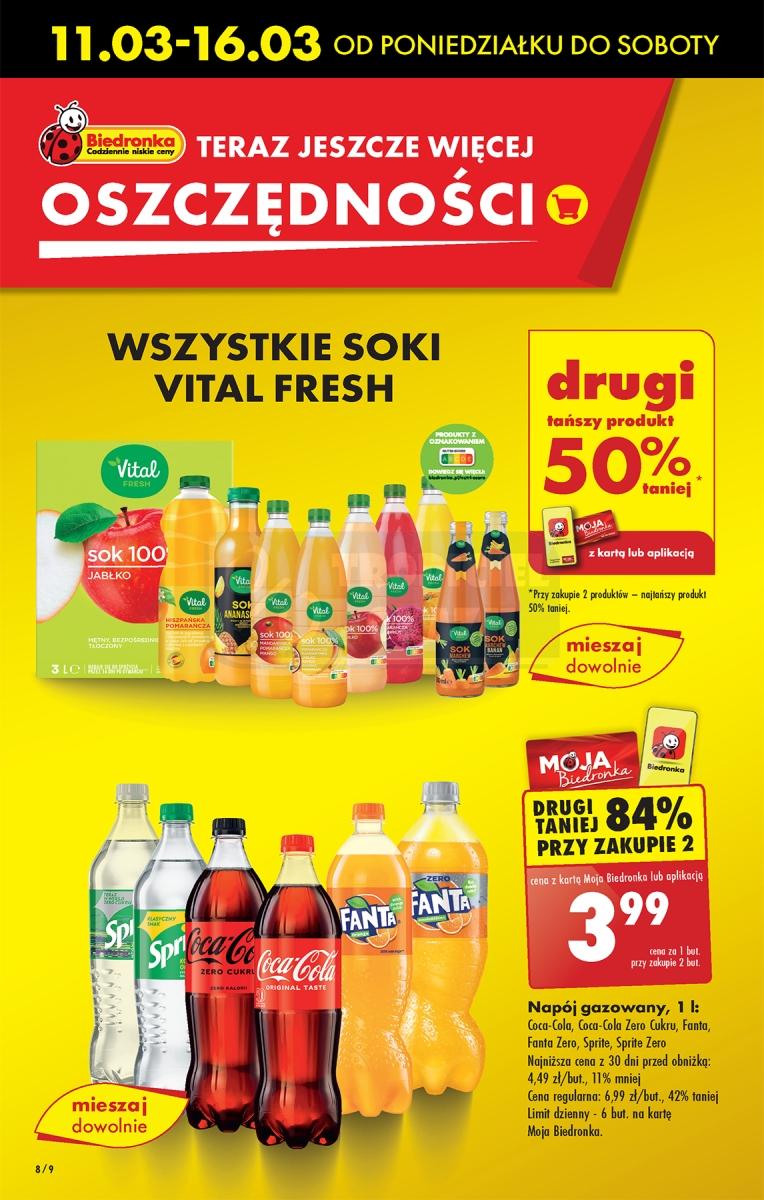 Gazetka promocyjna Biedronka str. 8