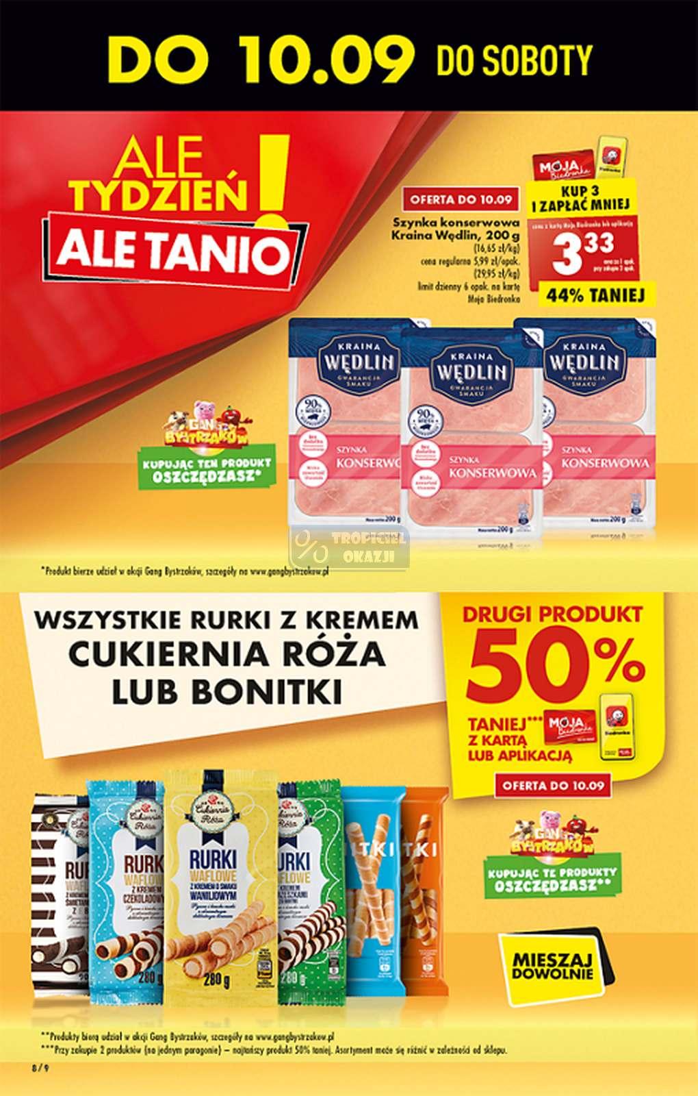 Gazetka promocyjna Biedronka str. 8