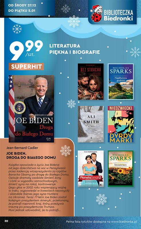 Gazetka promocyjna Biedronka str. 30
