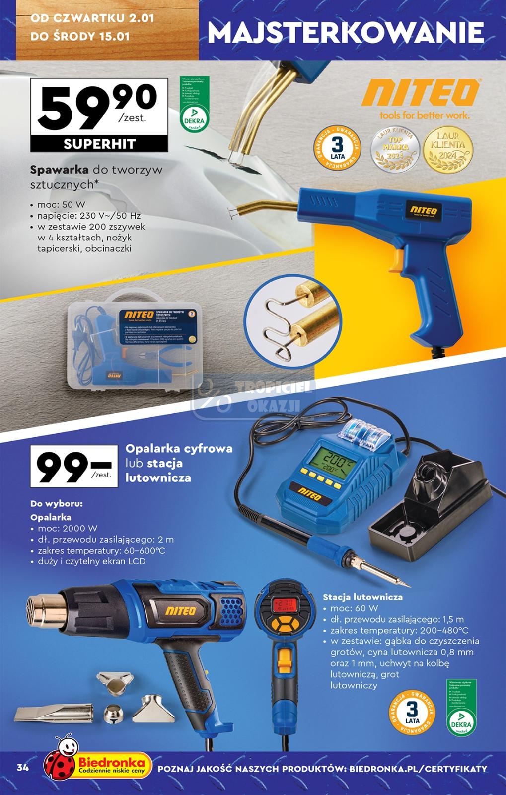 Gazetka promocyjna Biedronka str. 34