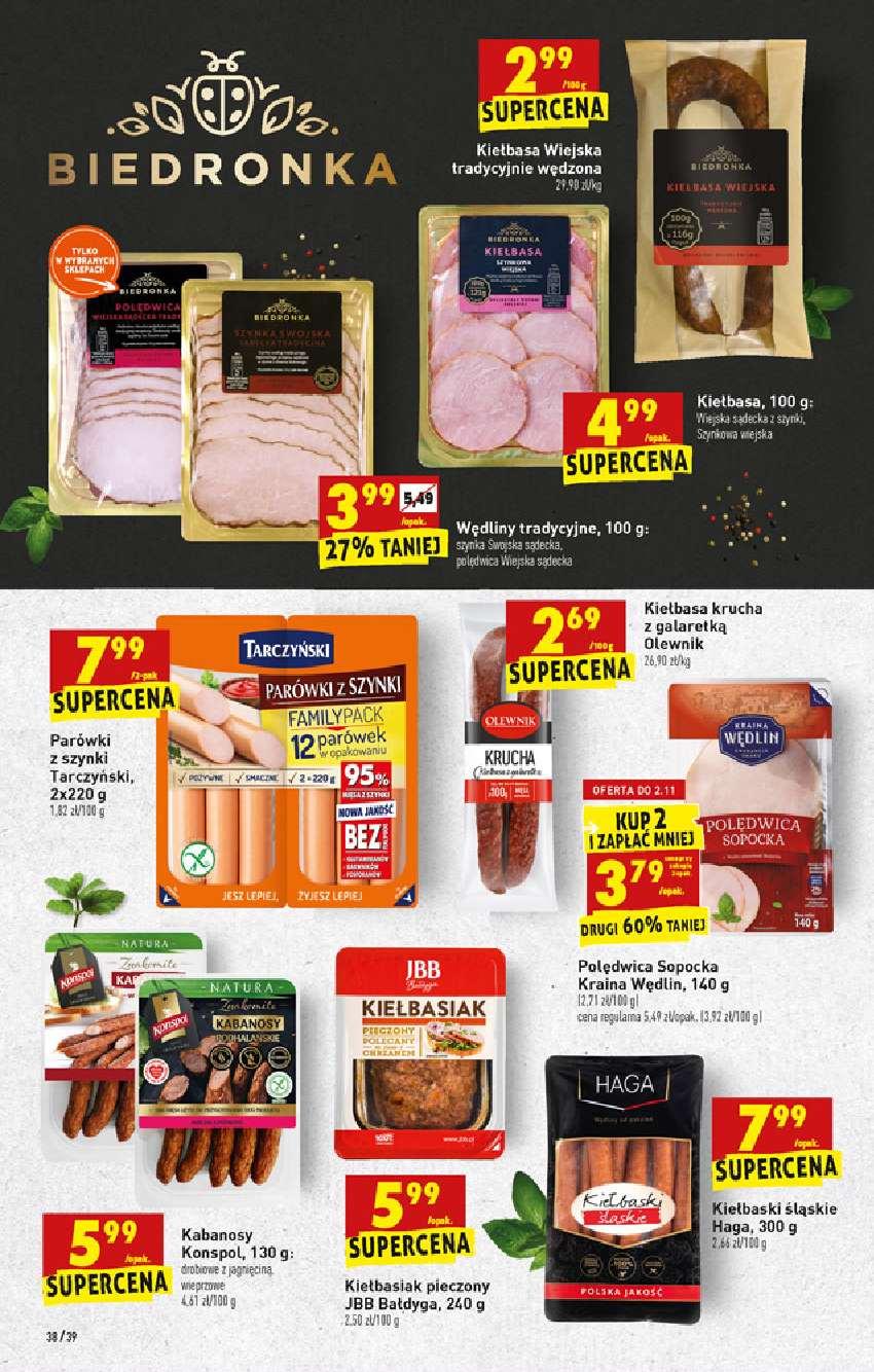 Gazetka promocyjna Biedronka str. 38