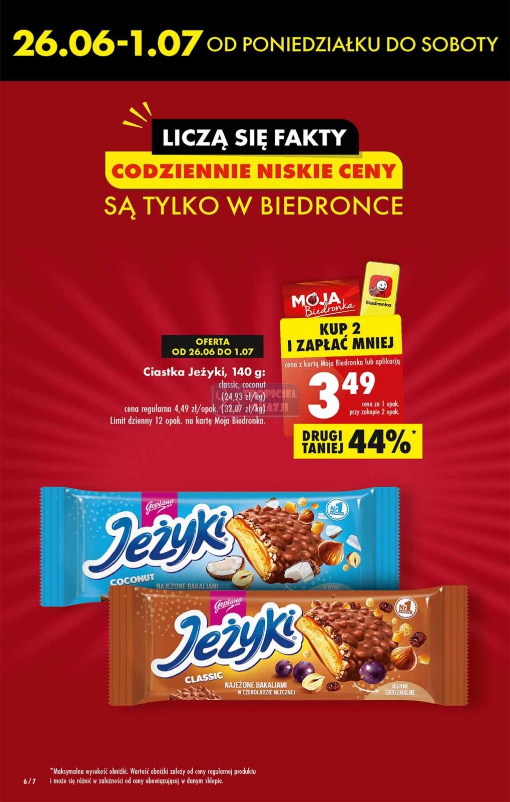 Gazetka promocyjna Biedronka str. 6