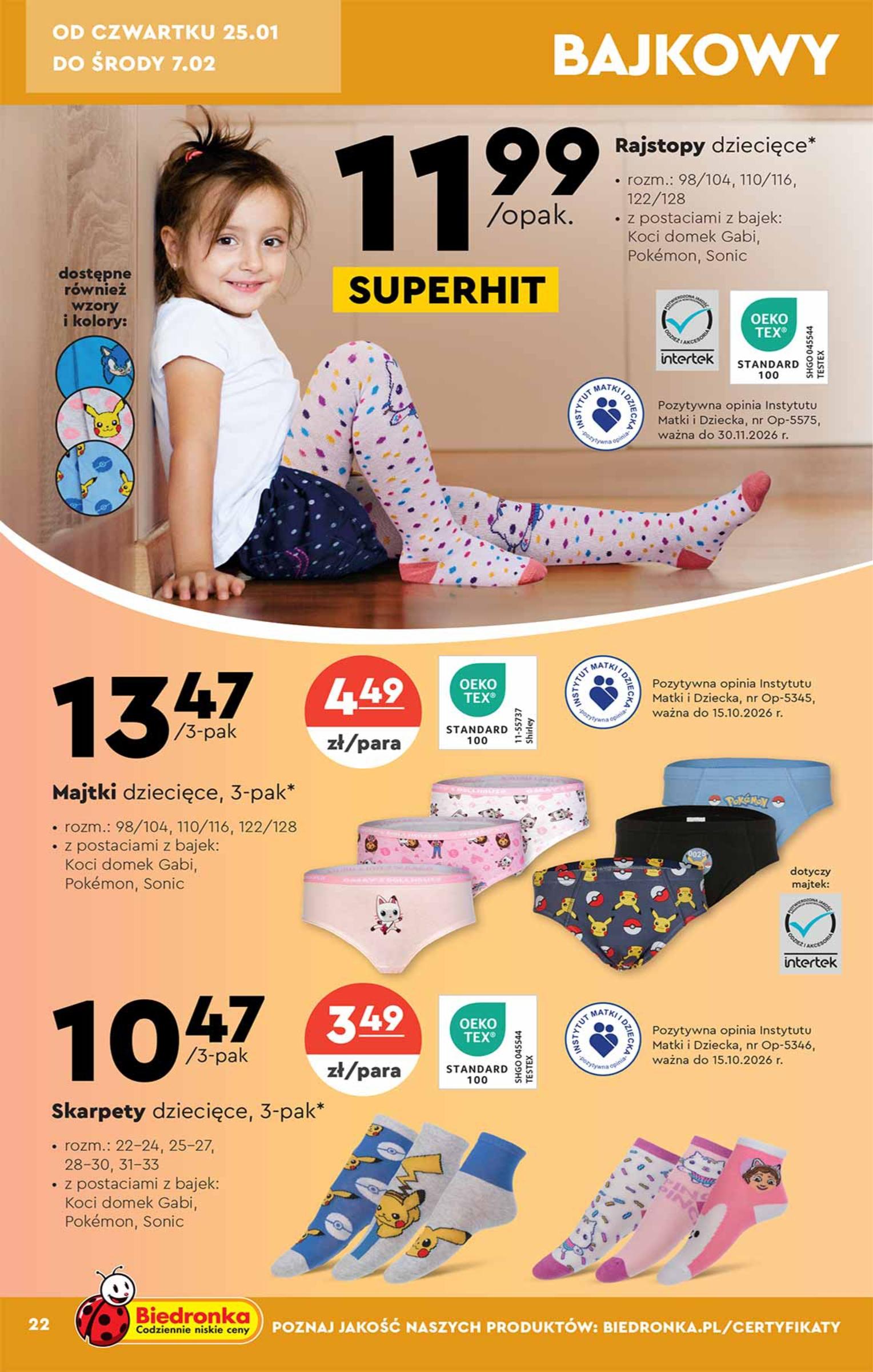 Gazetka promocyjna Biedronka str. 22