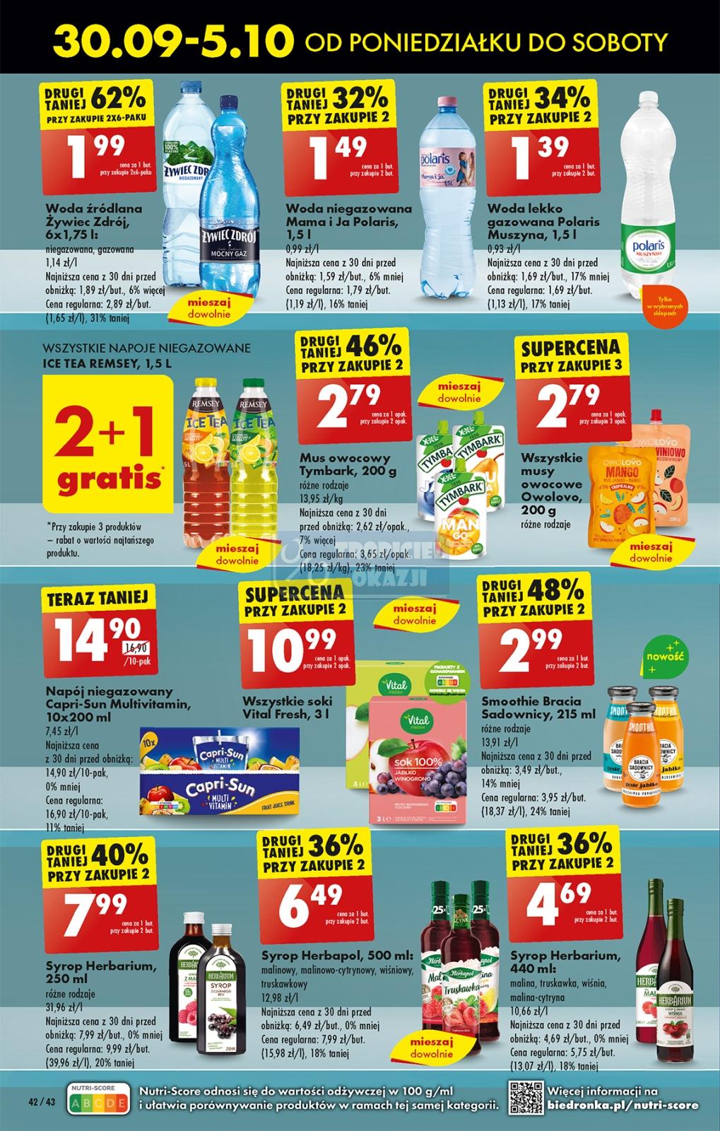 Gazetka promocyjna Biedronka str. 42