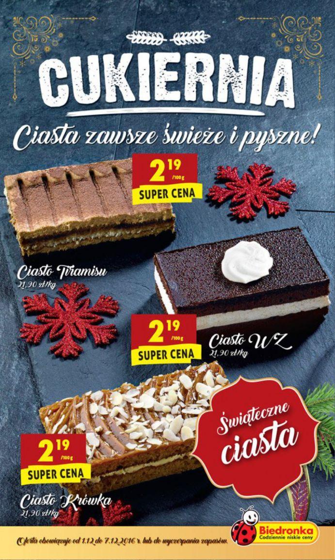 Gazetka promocyjna Biedronka str. 1
