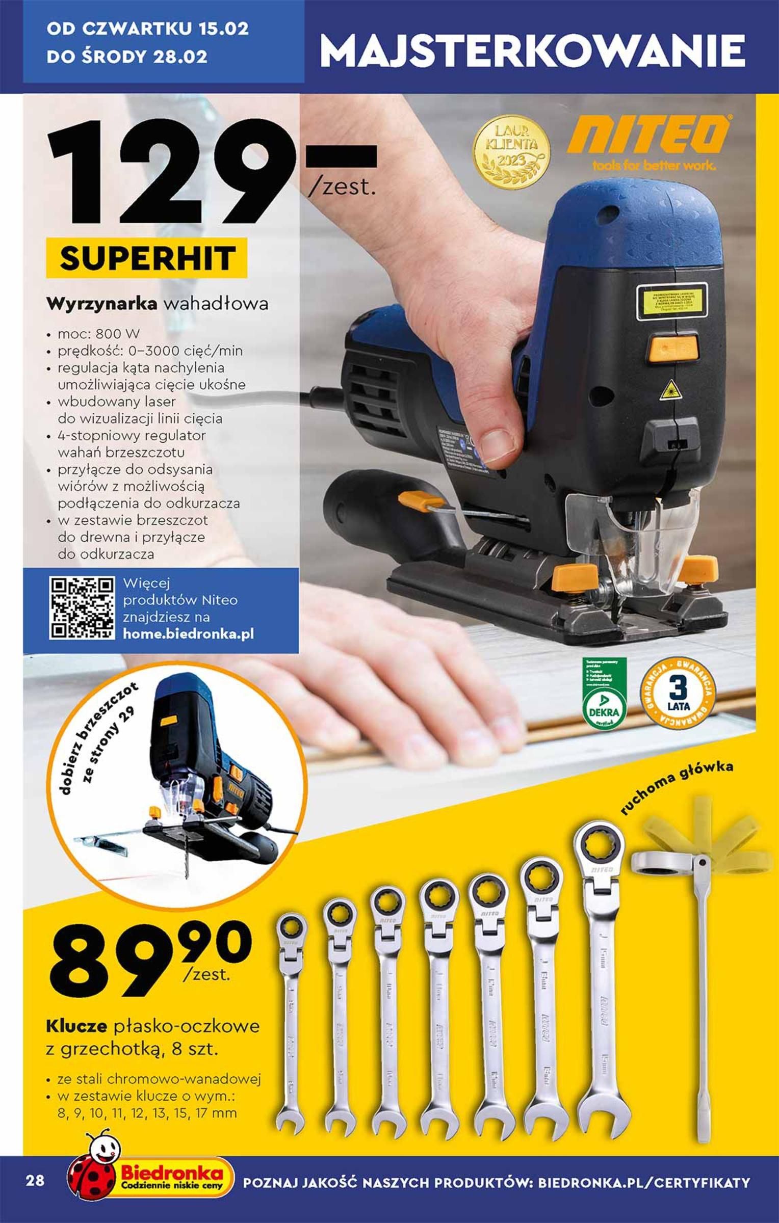Gazetka promocyjna Biedronka str. 28