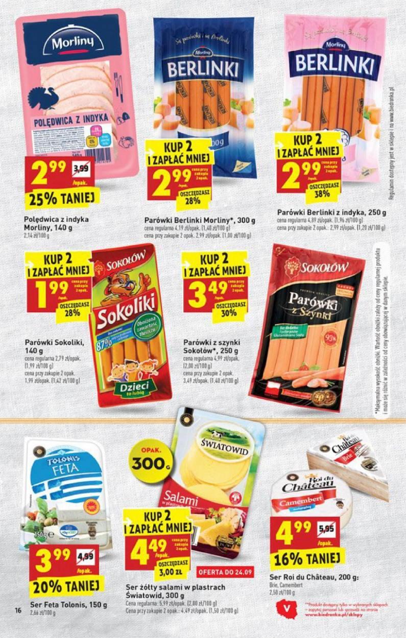 Gazetka promocyjna Biedronka str. 16