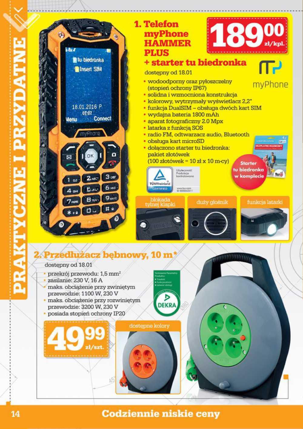 Gazetka promocyjna Biedronka str. 14