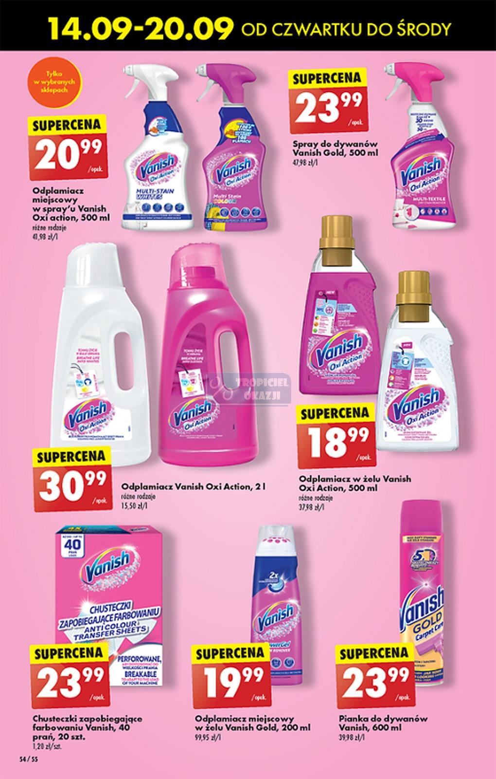 Gazetka promocyjna Biedronka str. 54