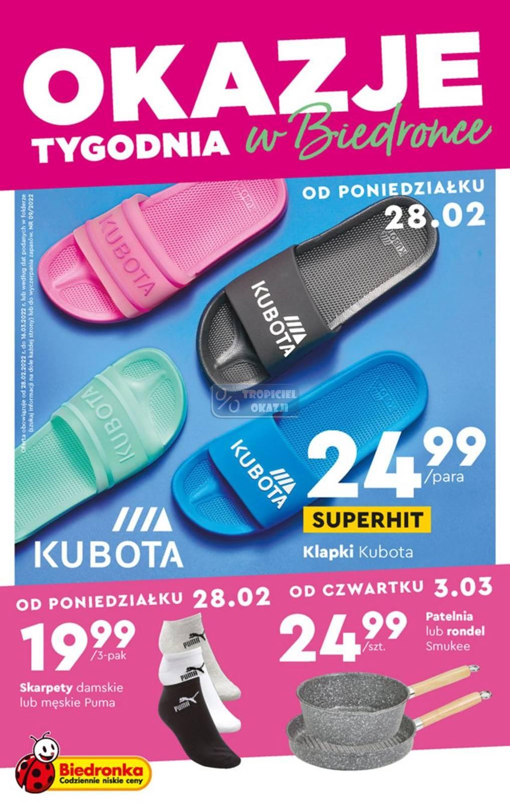 Gazetka promocyjna Biedronka str. 1