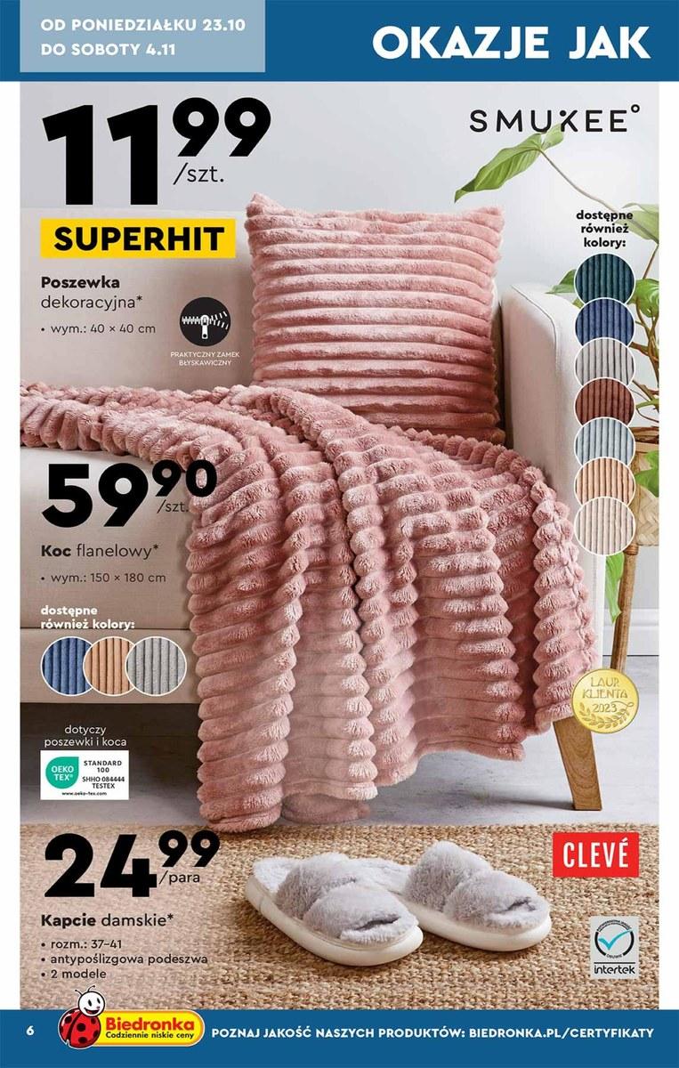 Gazetka promocyjna Biedronka str. 6