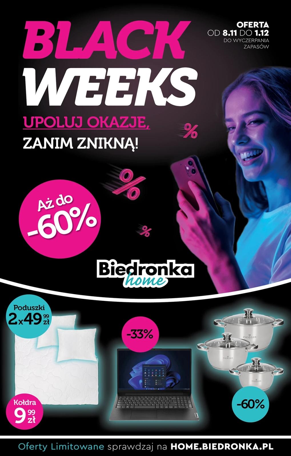 Gazetka promocyjna Biedronka str. 1