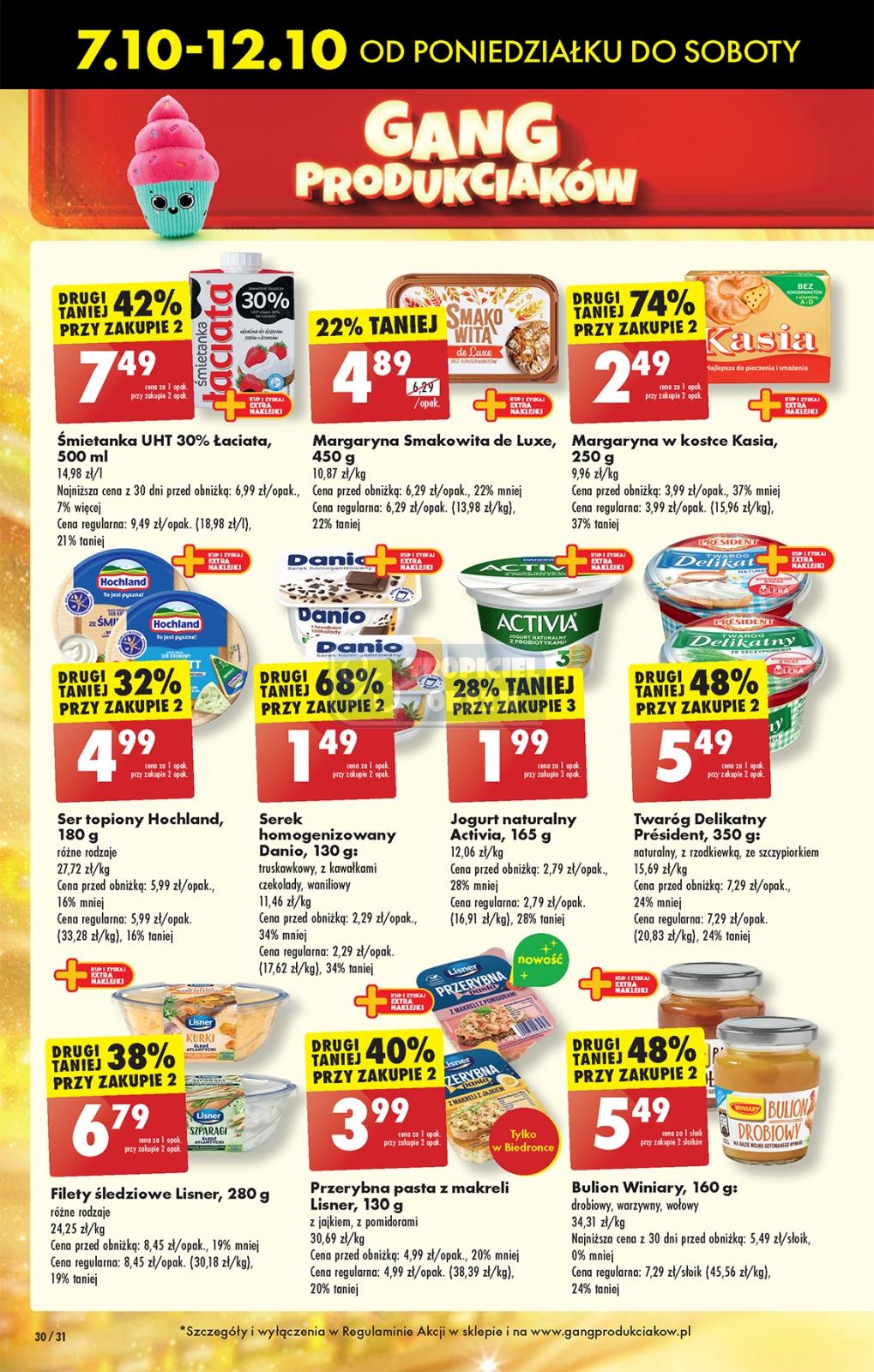 Gazetka promocyjna Biedronka str. 30