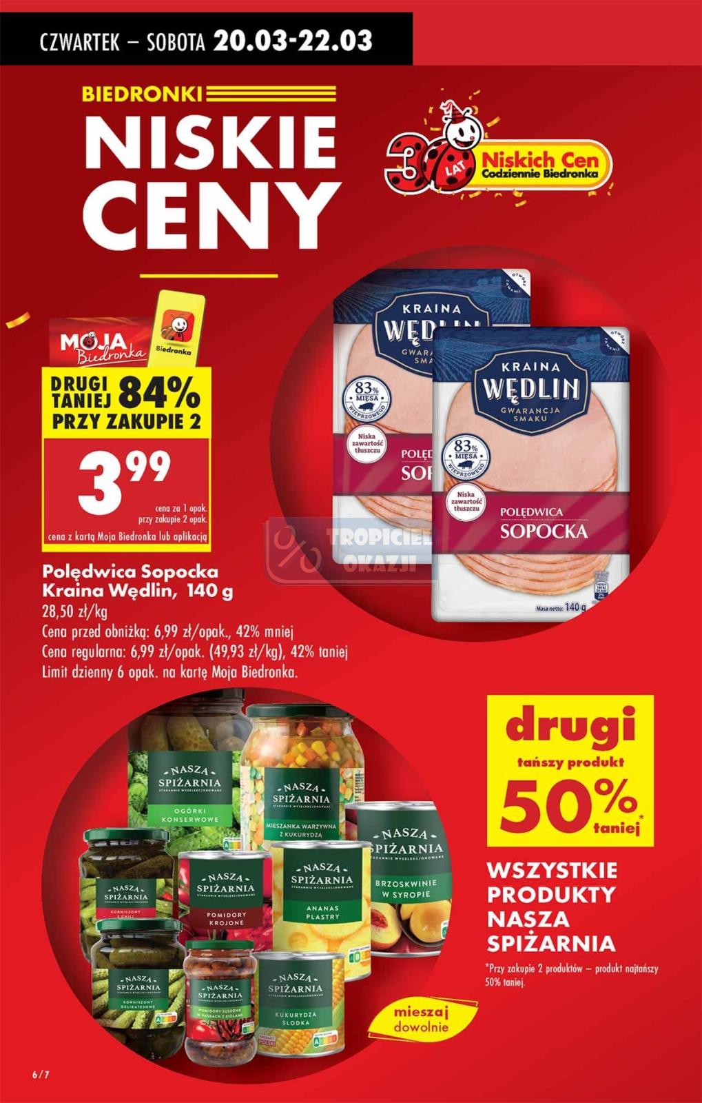 Gazetka promocyjna Biedronka str. 6