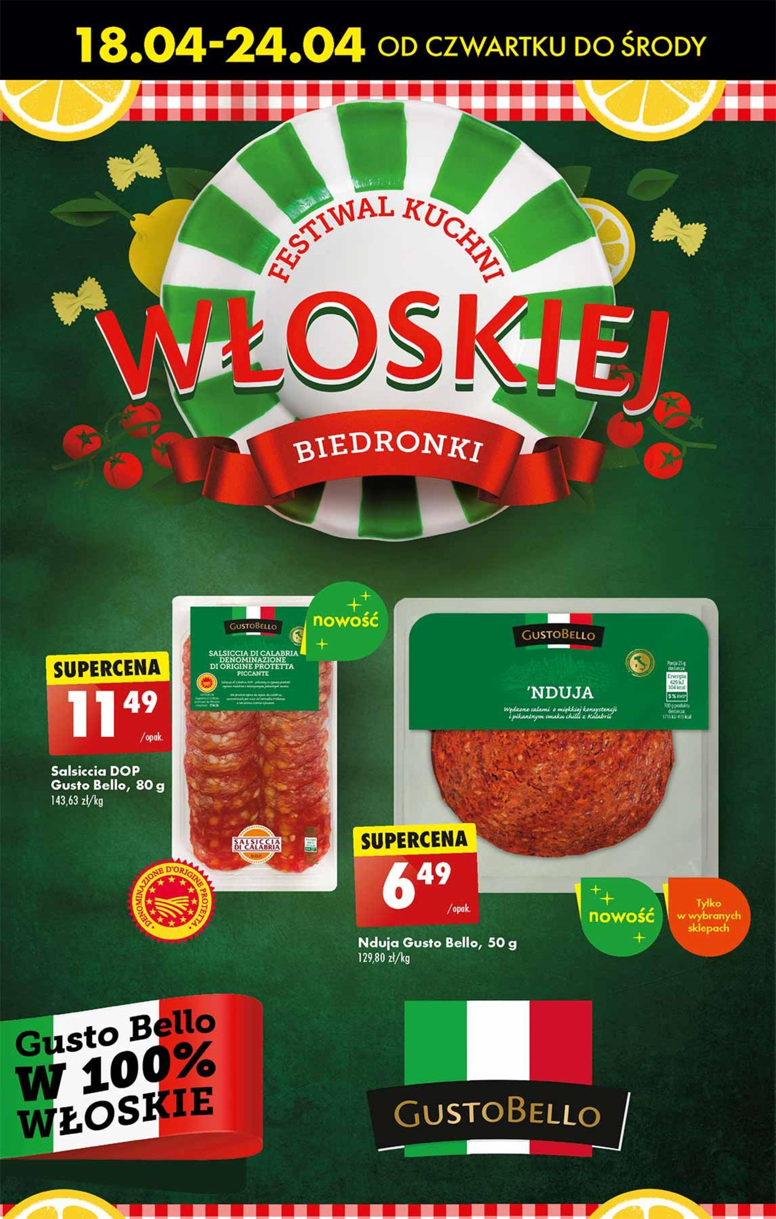 Gazetka promocyjna Biedronka str. 4