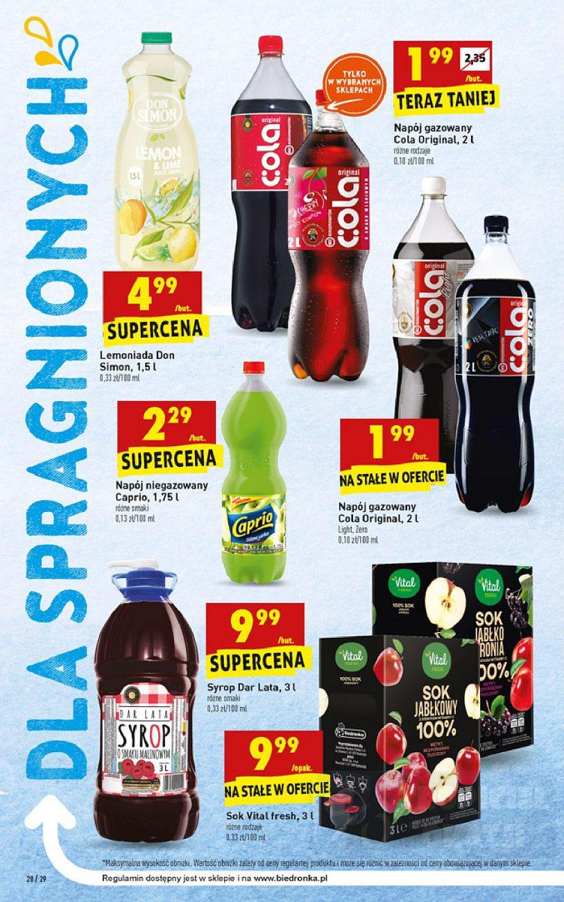 Gazetka promocyjna Biedronka str. 28