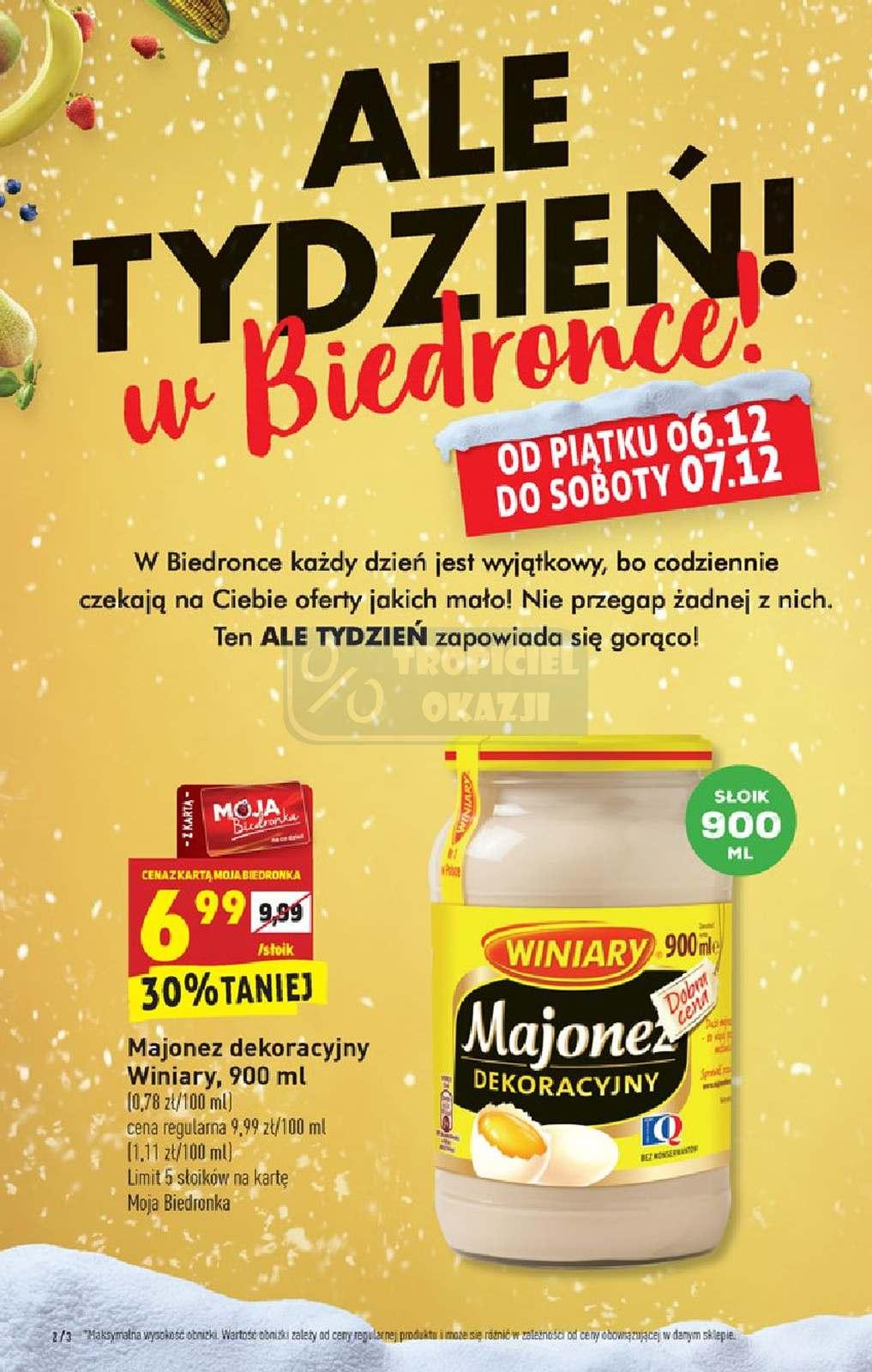 Gazetka promocyjna Biedronka str. 2