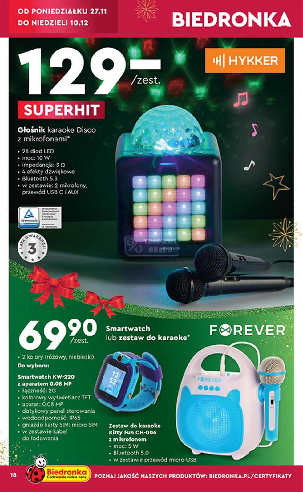 Gazetka promocyjna Biedronka str. 18