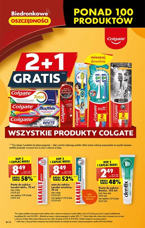 Gazetka promocyjna Biedronka str. 40