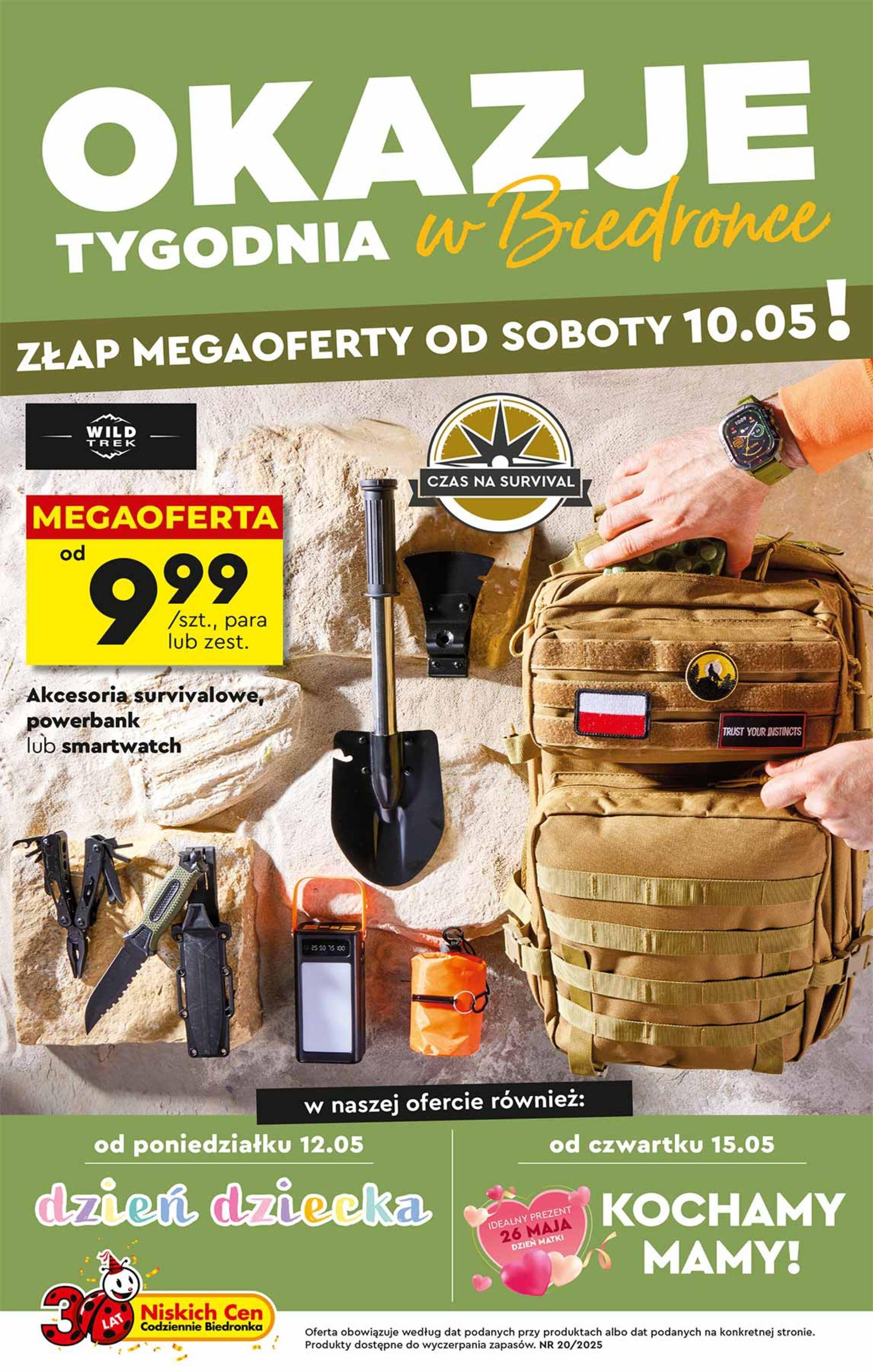 Gazetka promocyjna Biedronka str. 1