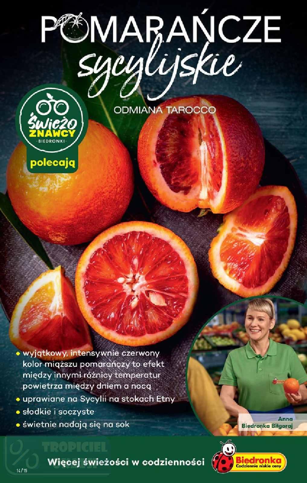 Gazetka promocyjna Biedronka str. 14