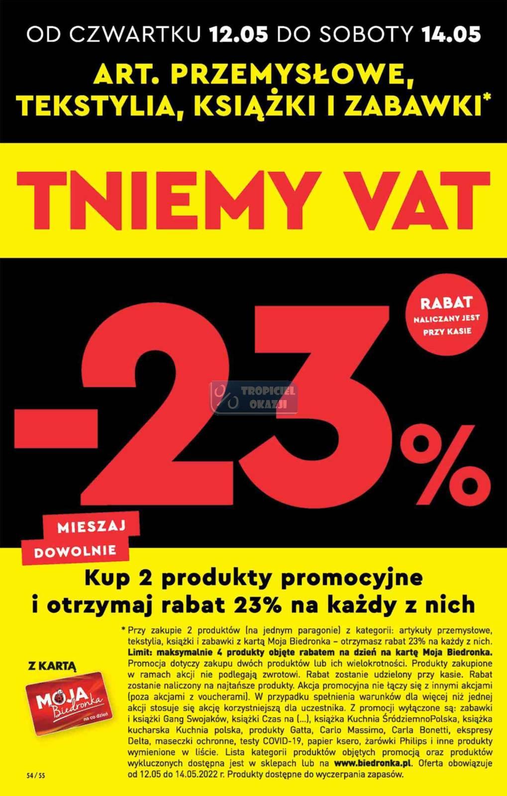 Gazetka promocyjna Biedronka str. 54