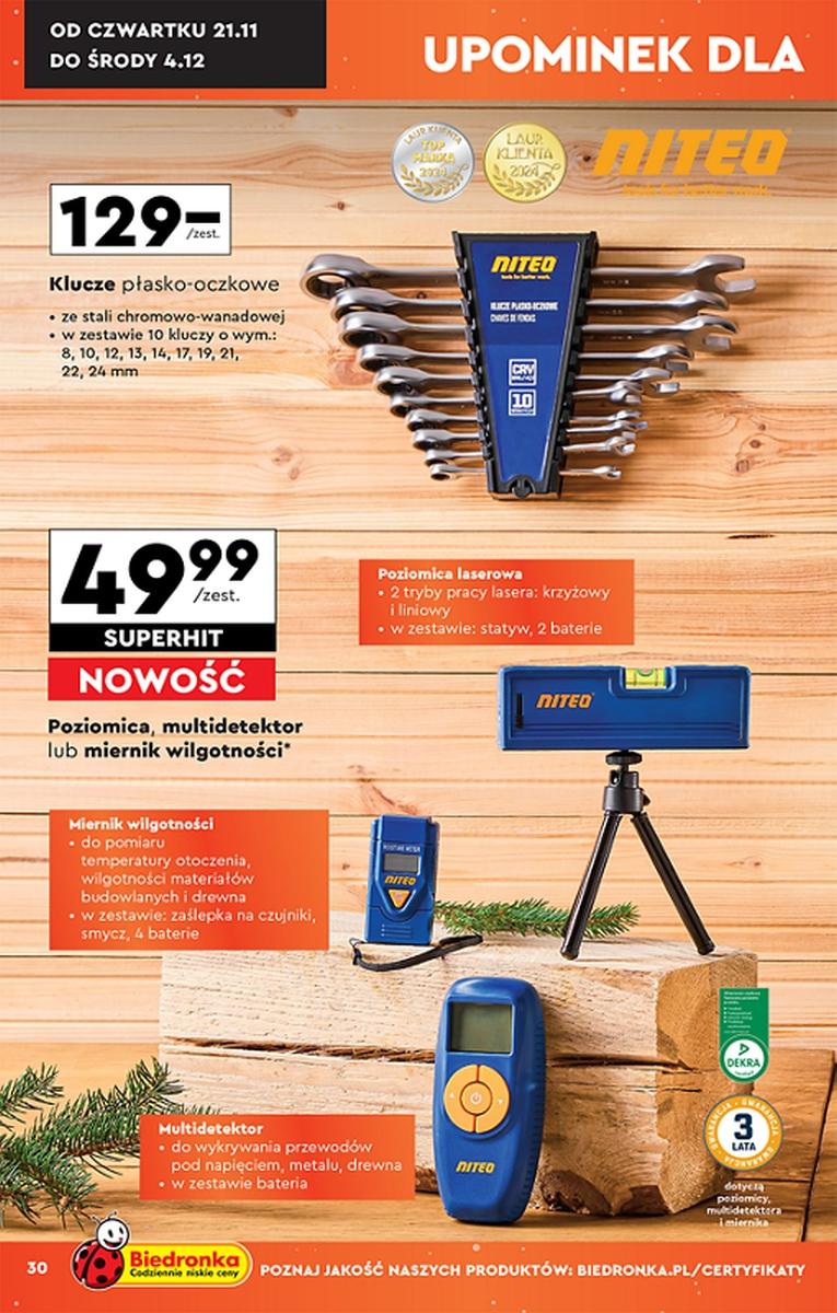 Gazetka promocyjna Biedronka str. 30