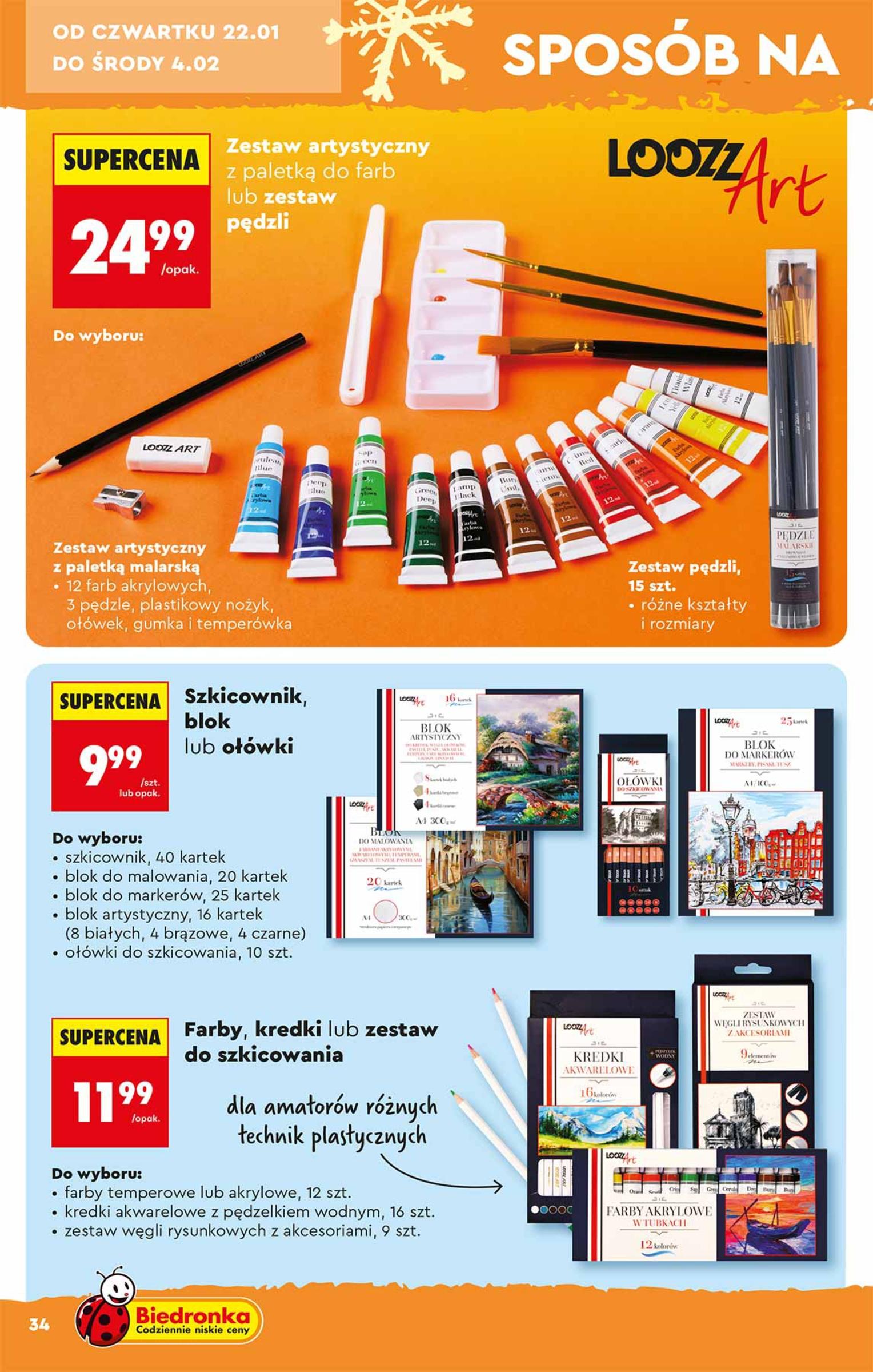 Gazetka promocyjna Biedronka str. 34