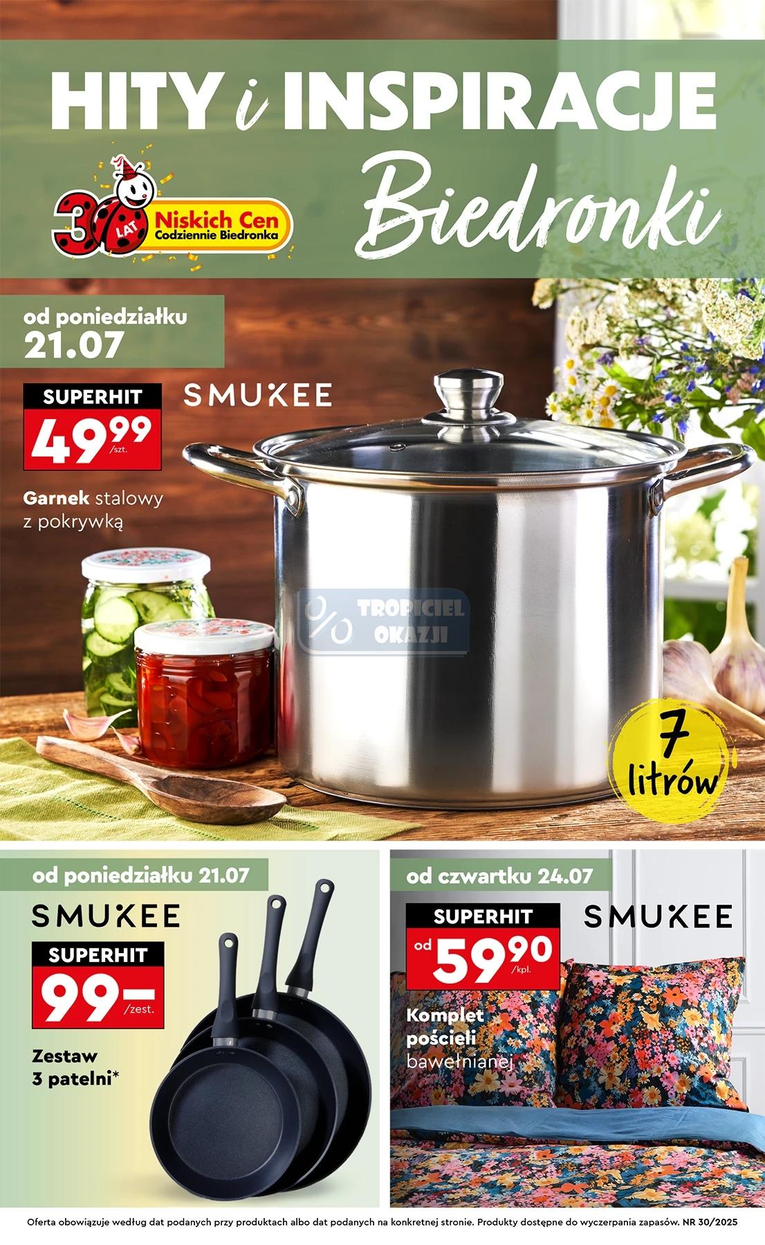 Gazetka promocyjna Biedronka str. 1