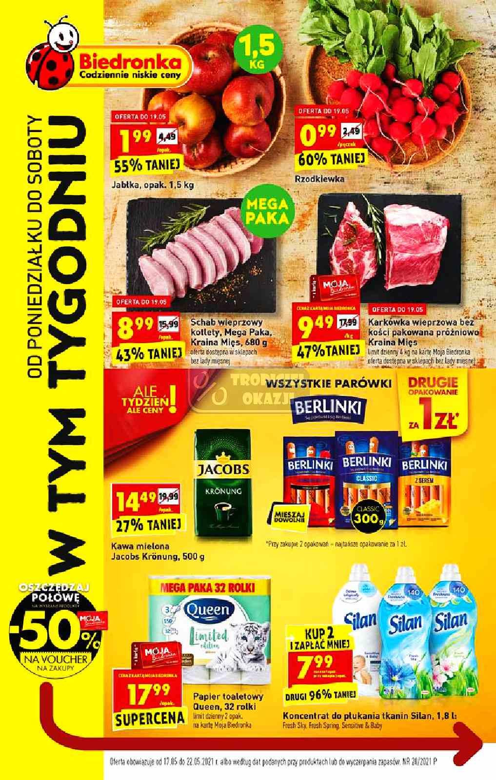 Gazetka promocyjna Biedronka str. 1