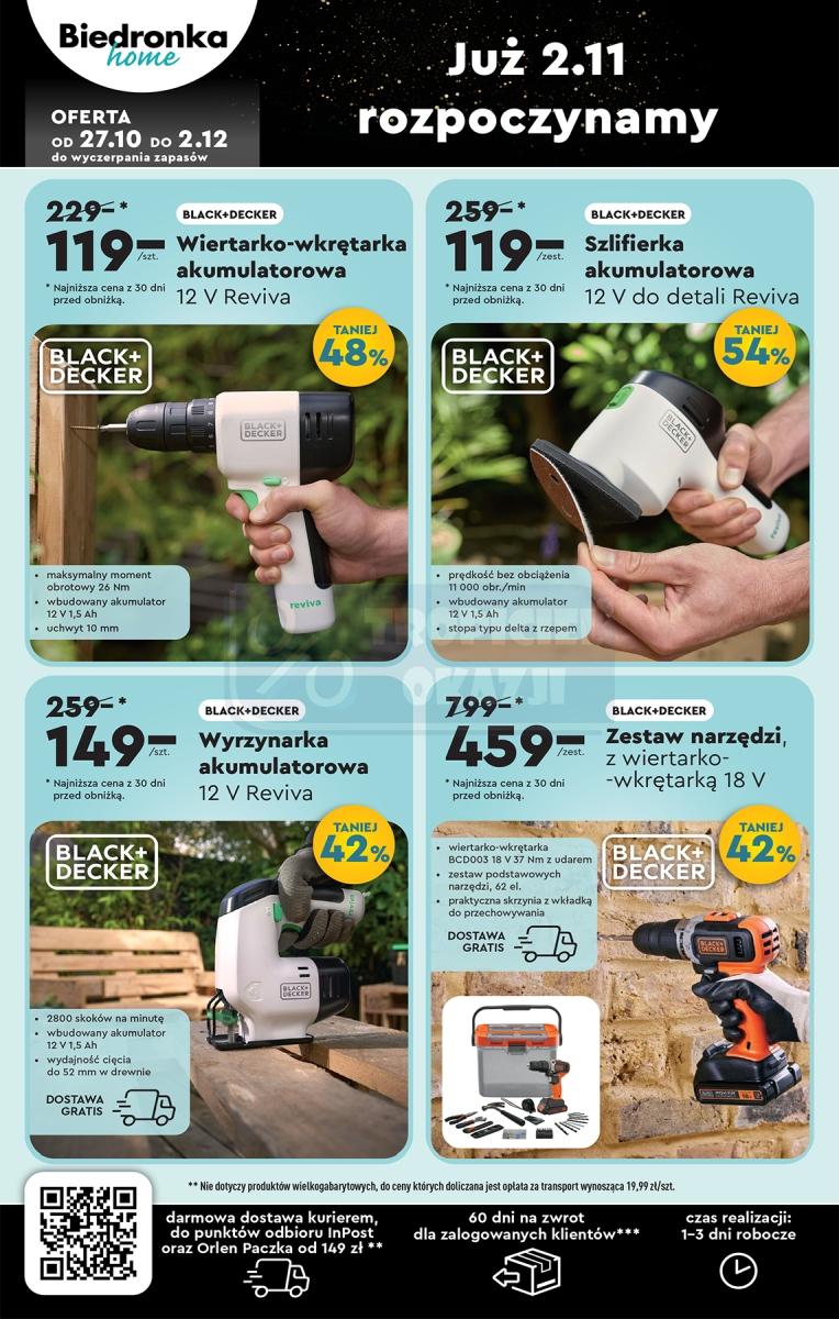 Gazetka promocyjna Biedronka str. 1