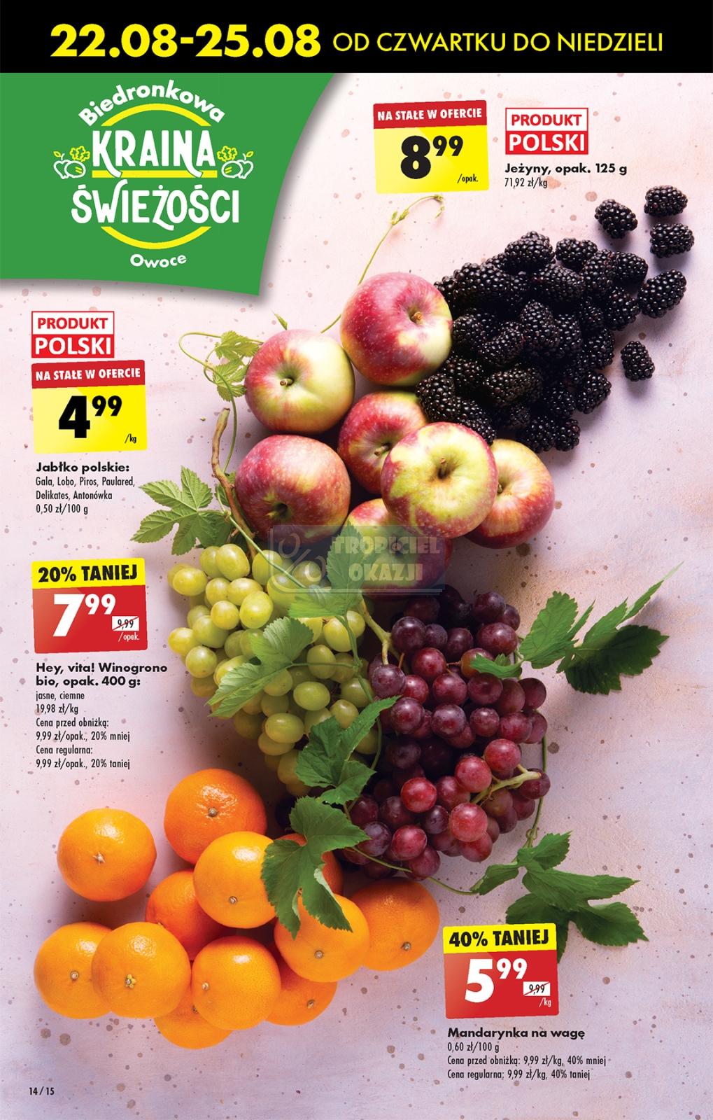 Gazetka promocyjna Biedronka str. 14